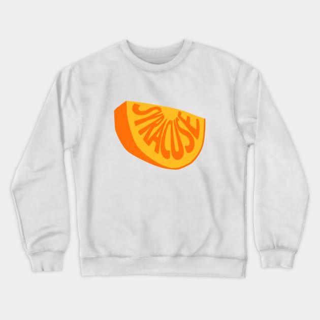 Syracuse Slice Crewneck Sweatshirt by Bizarre Bizarre